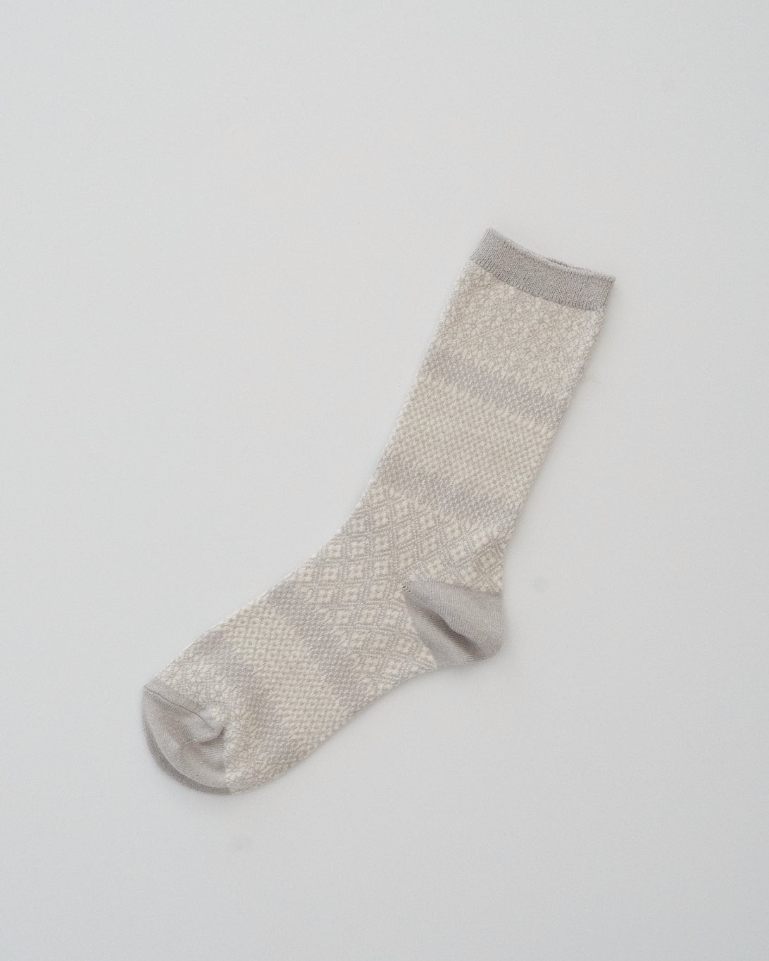 memeri : cotton linen jacquard socks