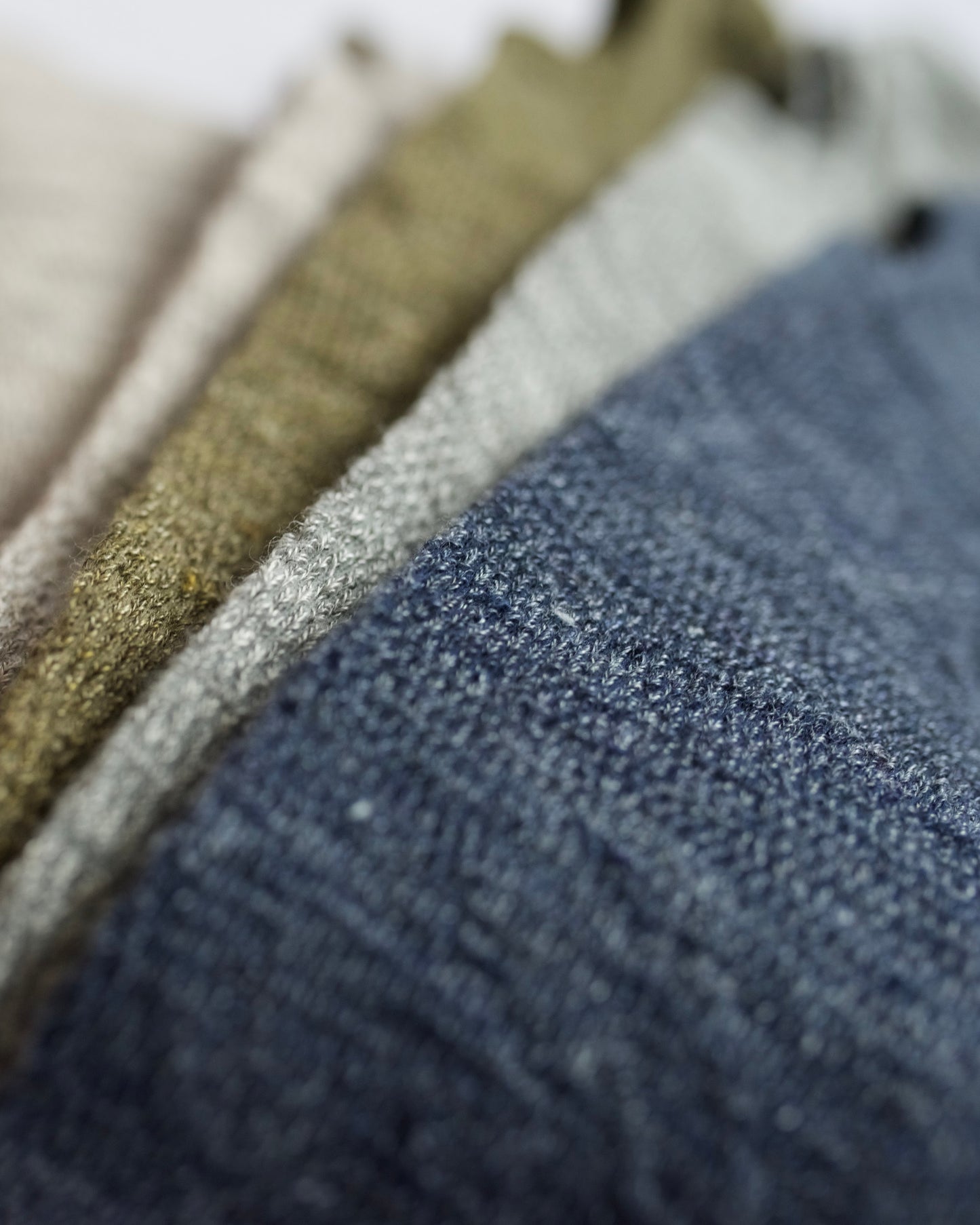 NISHIGUCHI KUTSUSHITA : teni linen arm covers long