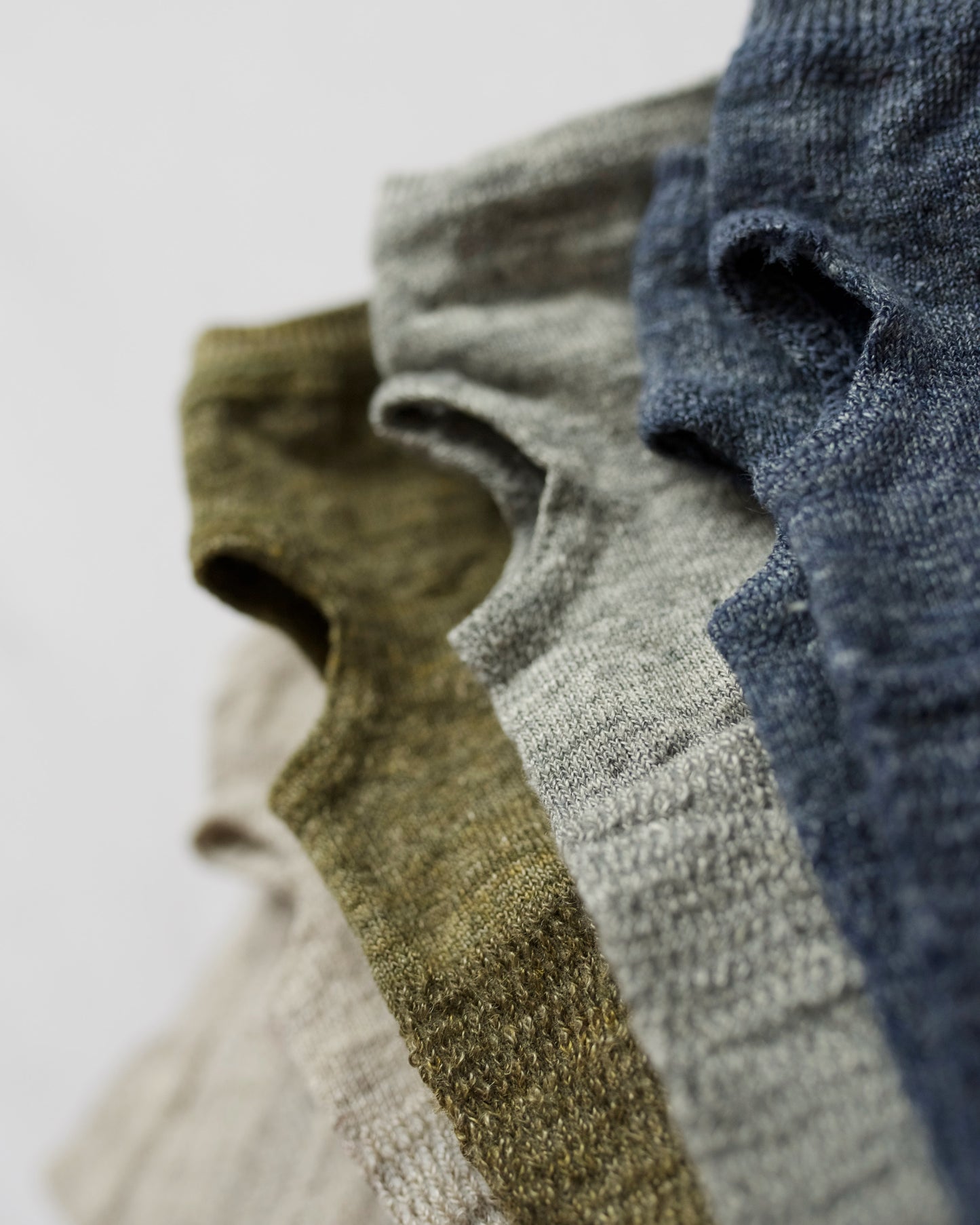 NISHIGUCHI KUTSUSHITA : teni linen arm covers long