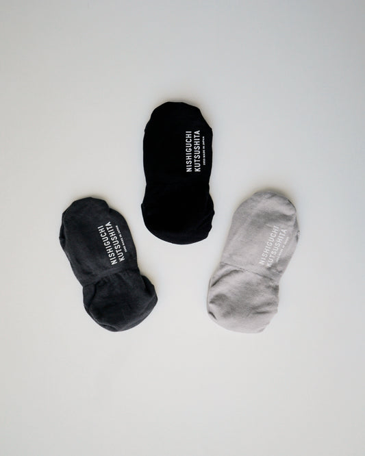 NISHIGUCHI KUTSUSHITA : cotton no show liners