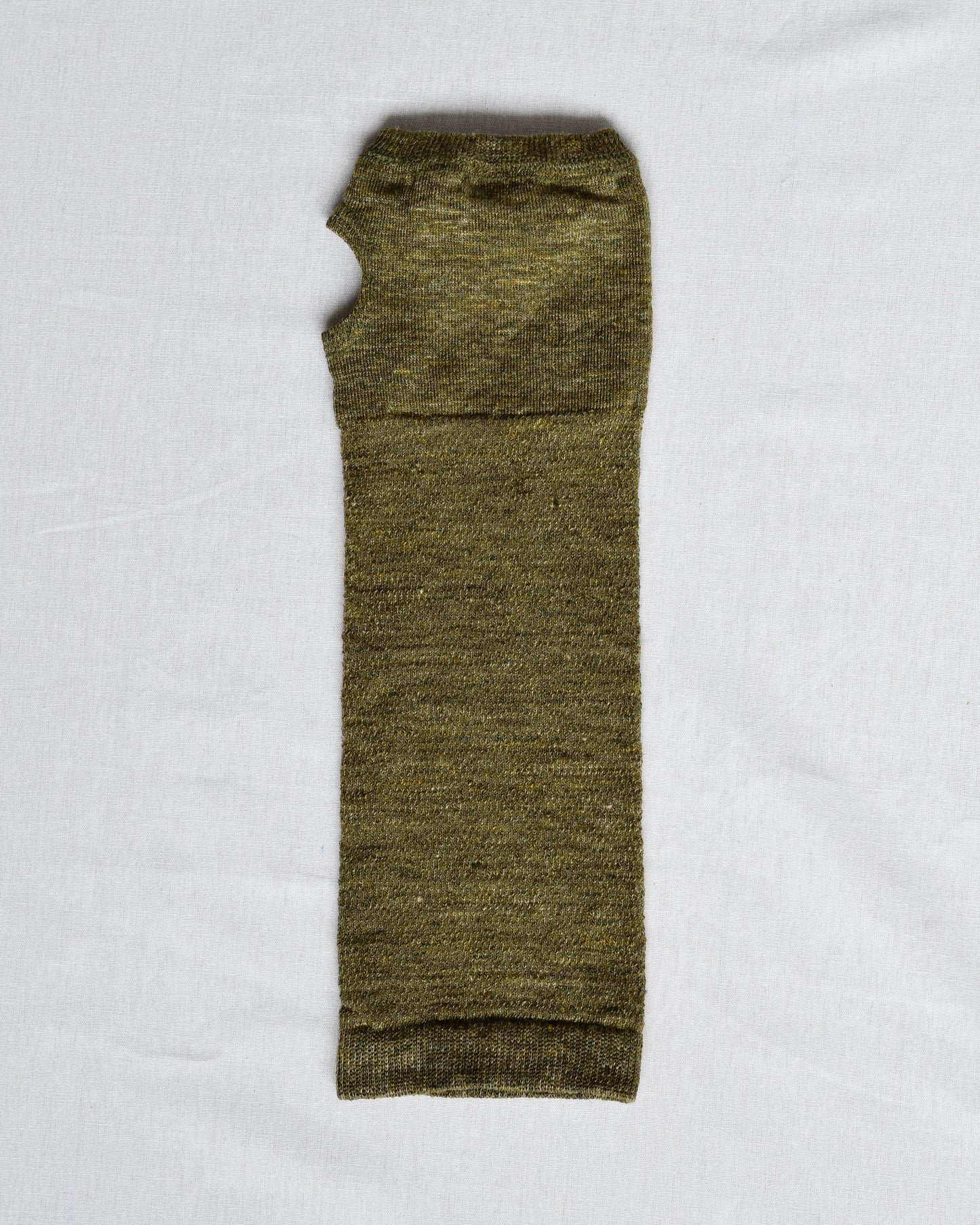 NISHIGUCHI KUTSUSHITA : teni linen arm covers short