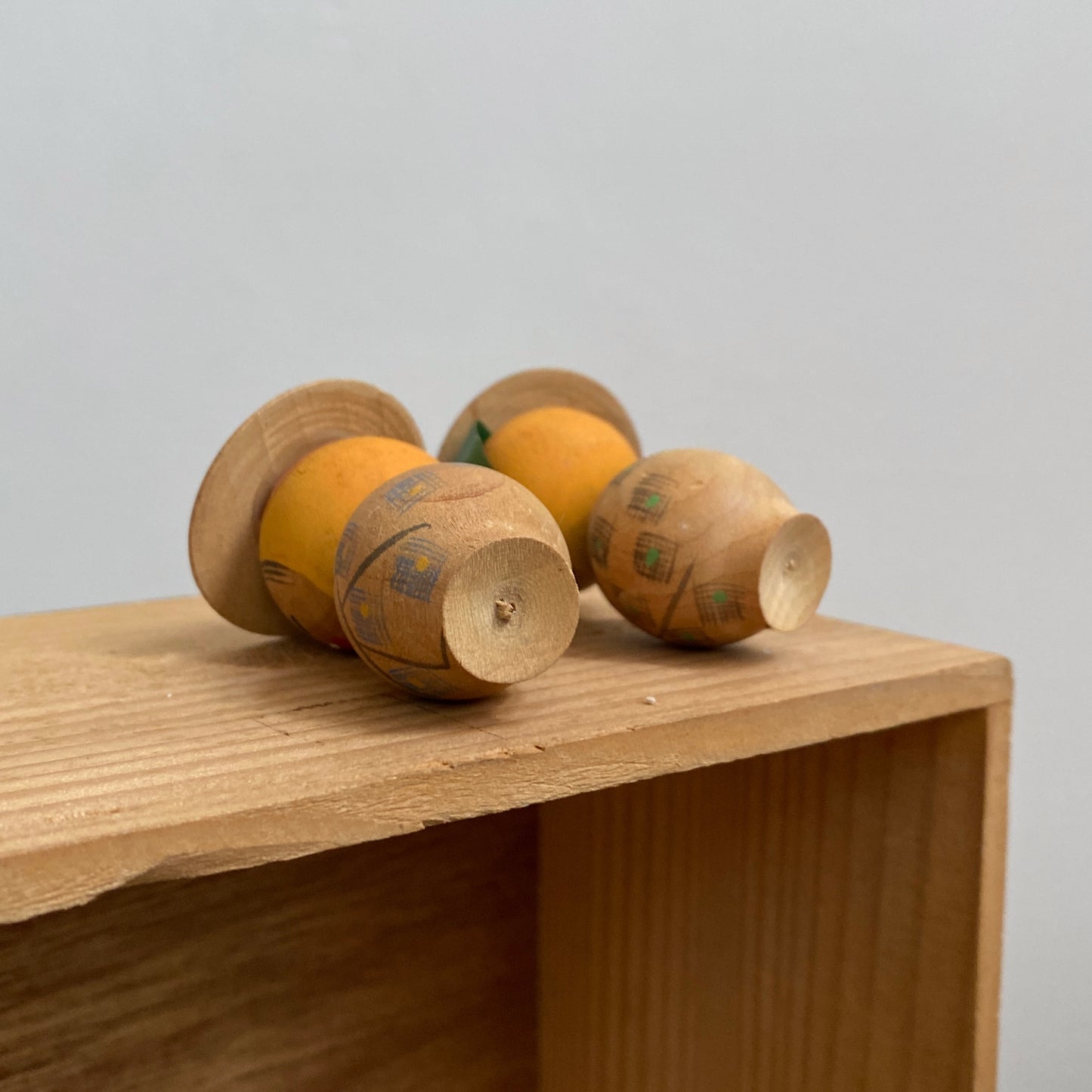 vintage japanese kokeshi