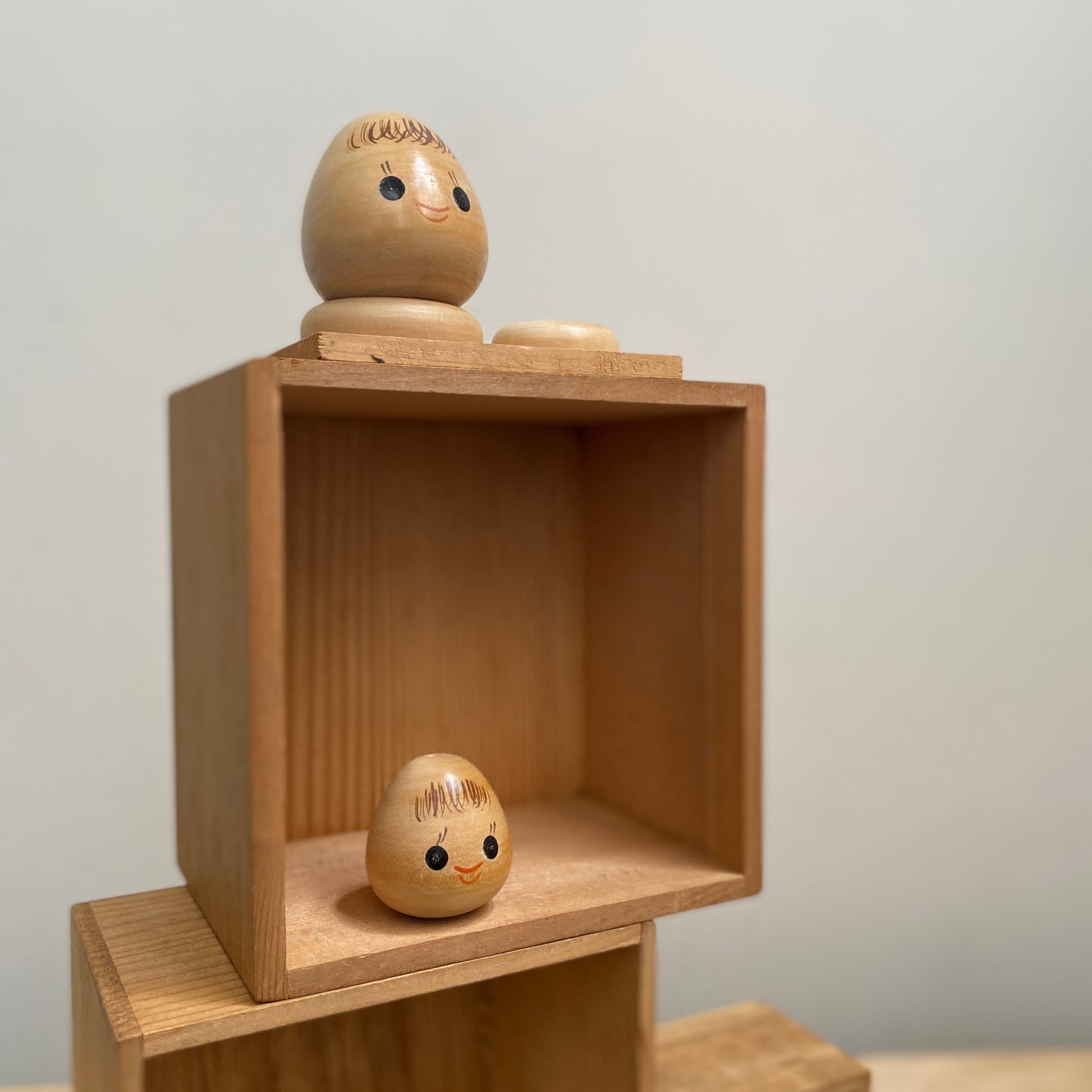 vintage japanese kokeshi