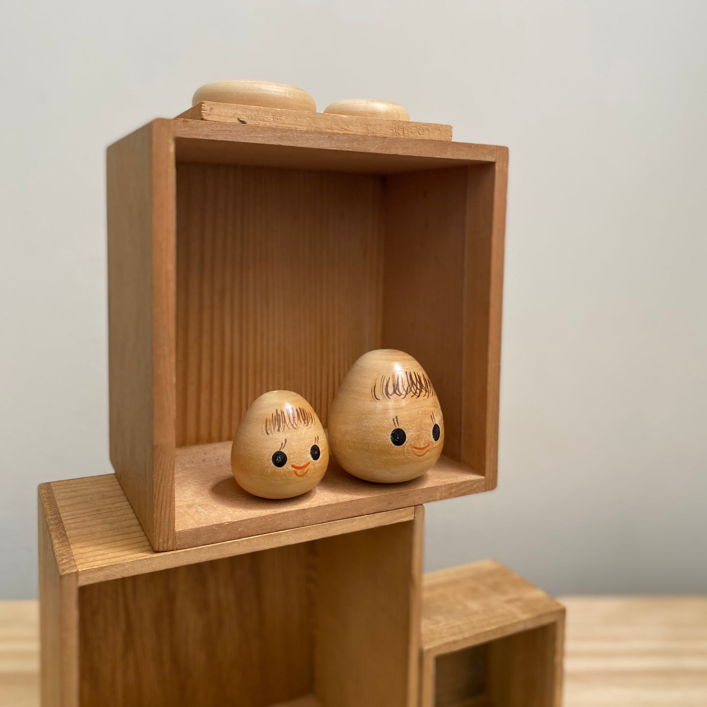 vintage japanese kokeshi