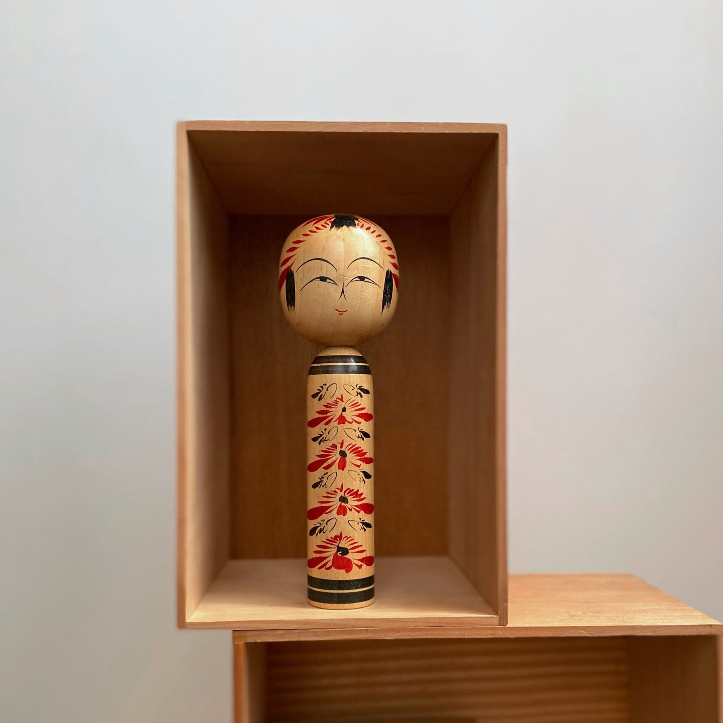 vintage japanese kokeshi