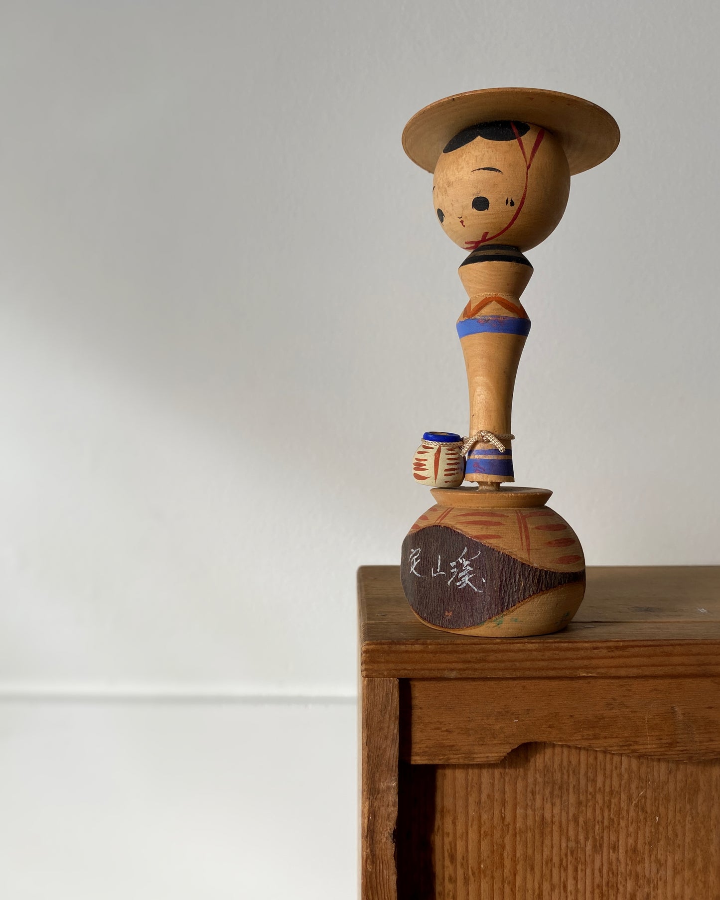 vintage kokeshi doll