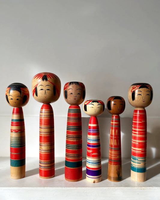 vintage kokeshi doll