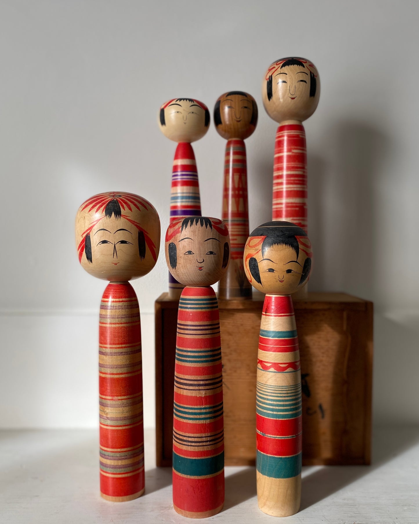 vintage kokeshi doll