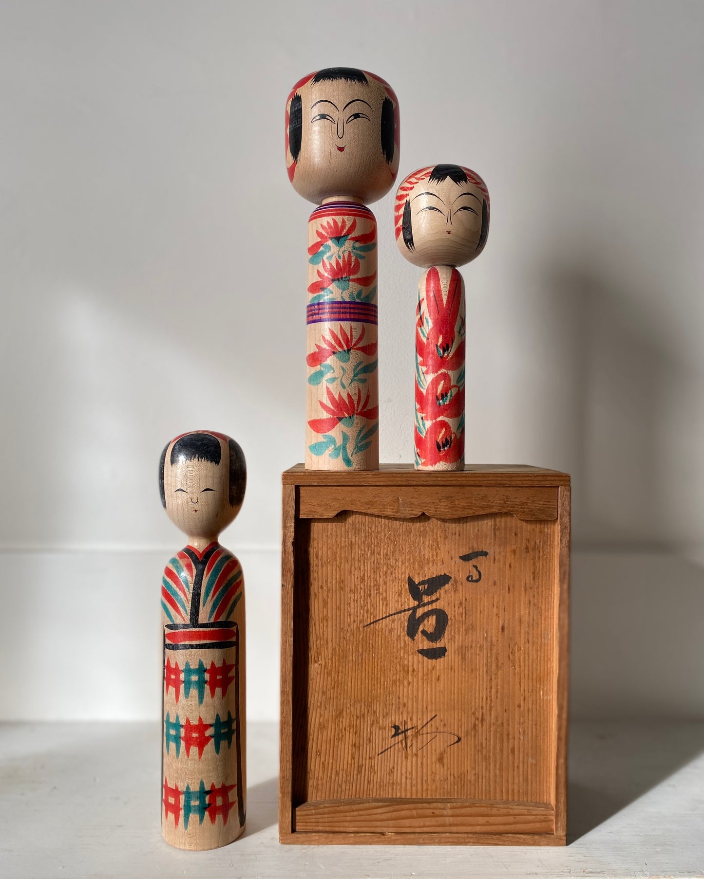 vintage kokeshi doll