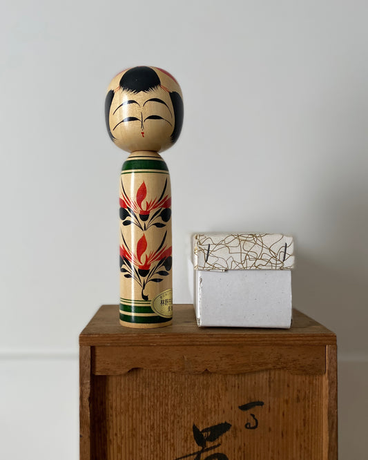 vintage kokeshi doll