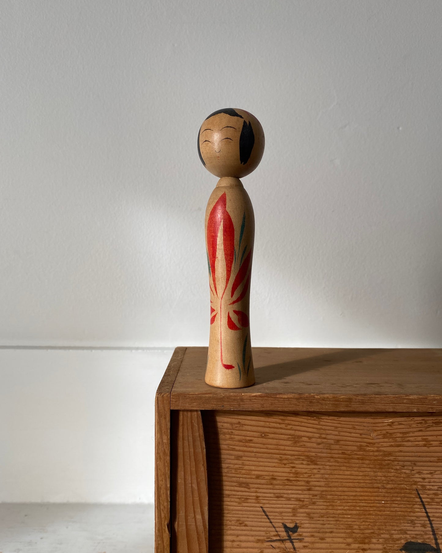 vintage kokeshi doll