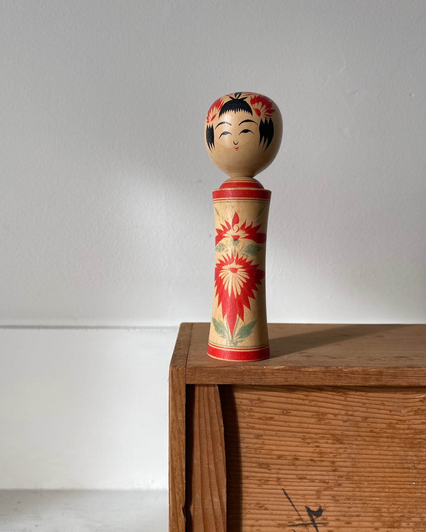 vintage kokeshi doll