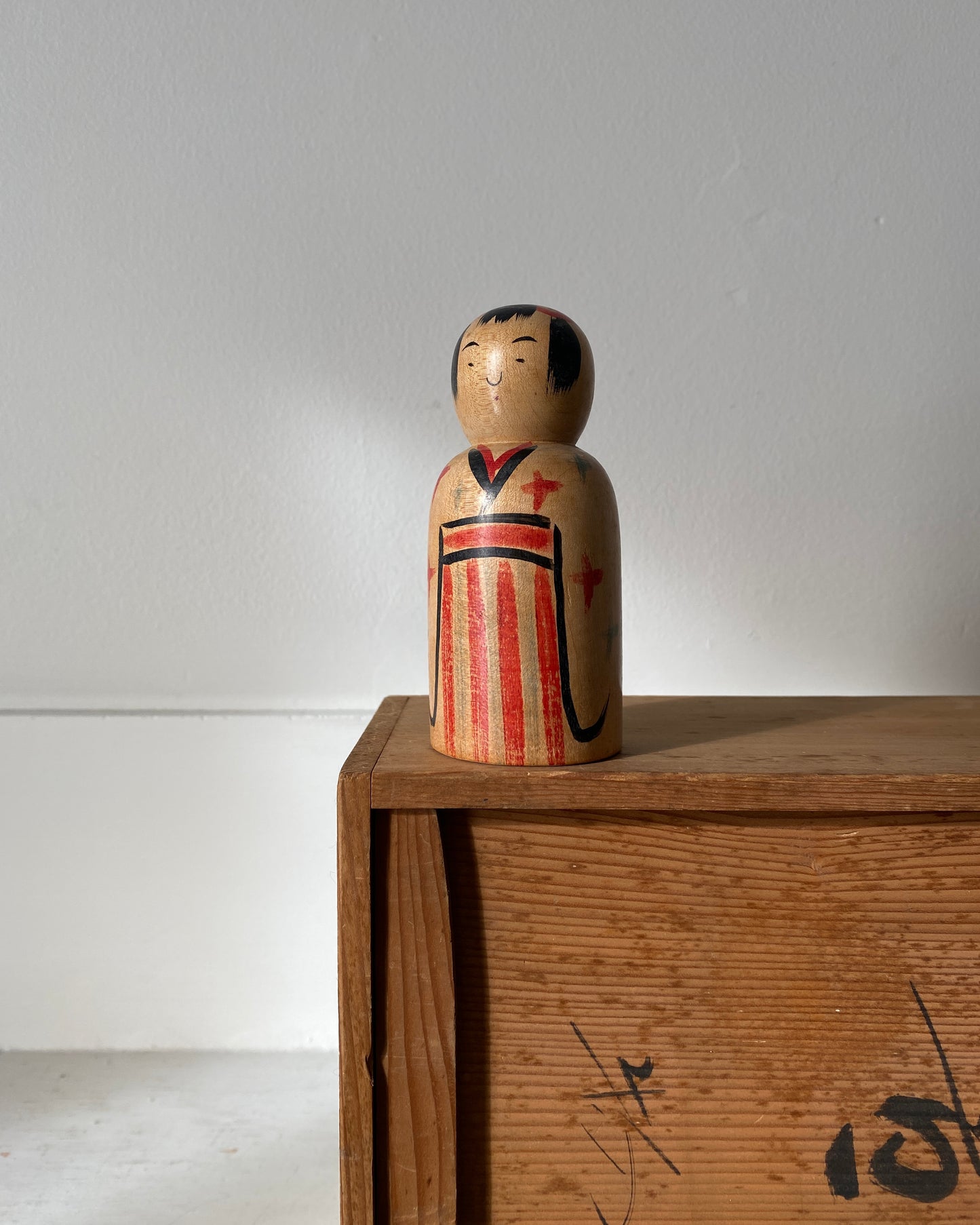 vintage kokeshi doll