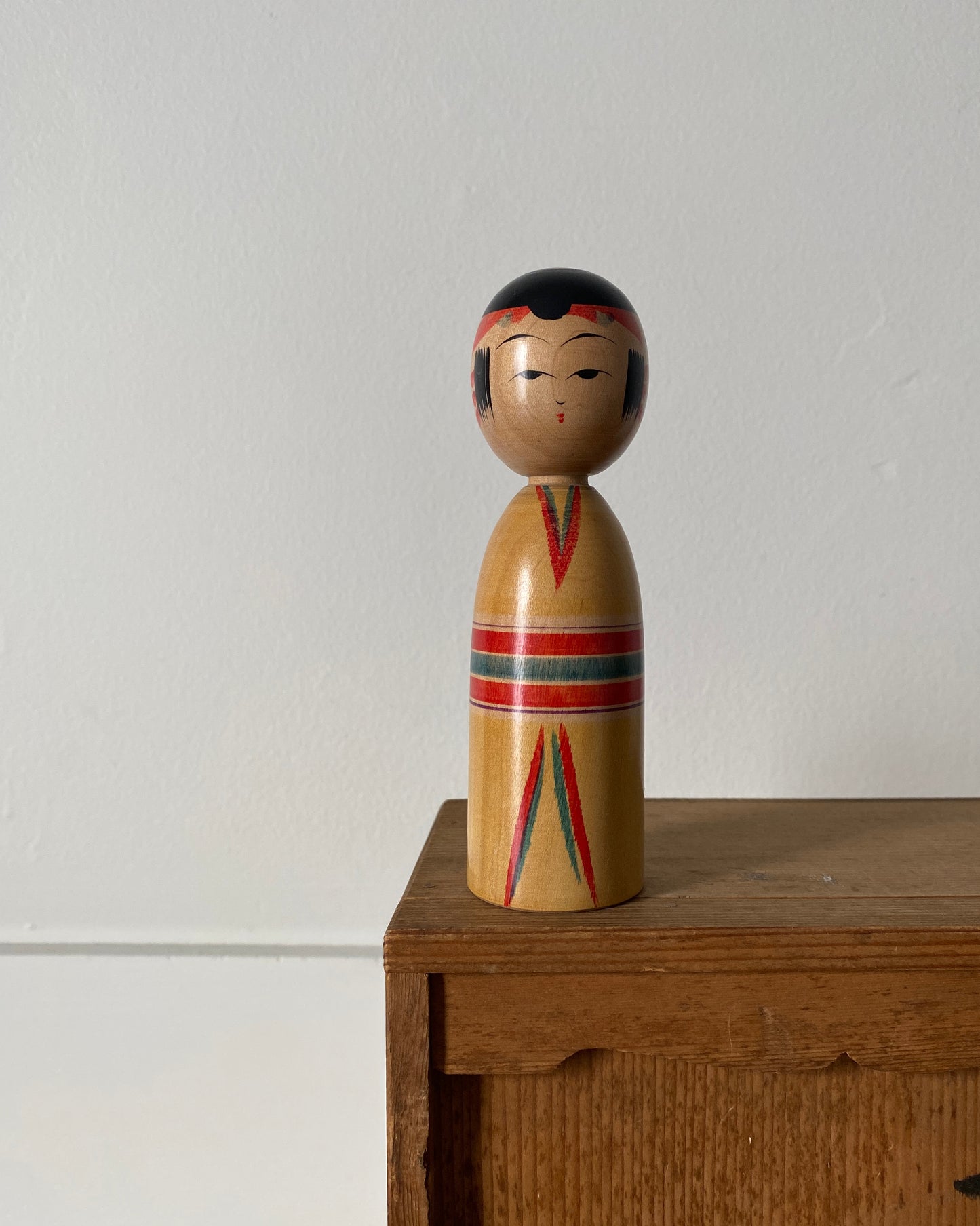 vintage kokeshi doll