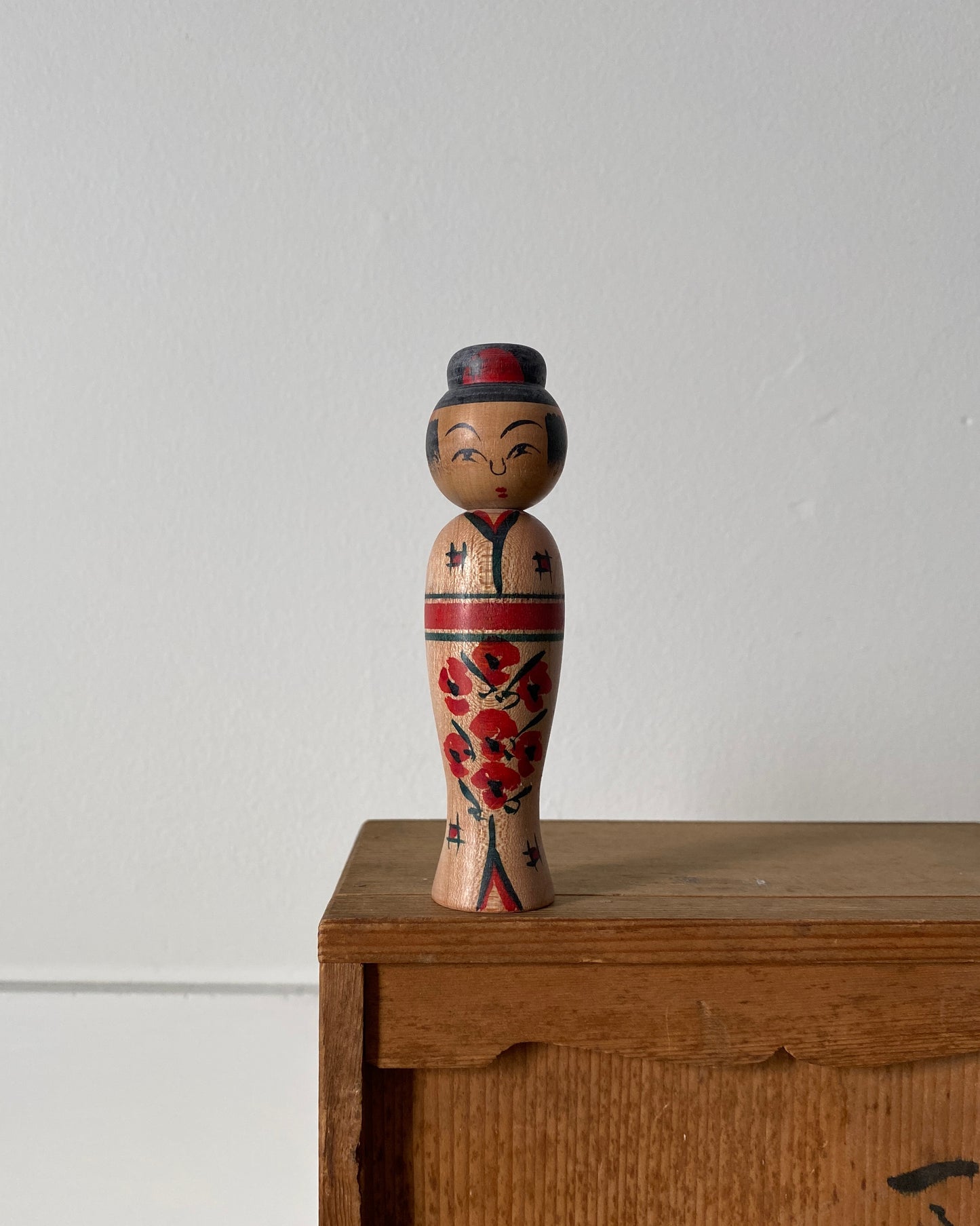 vintage kokeshi doll