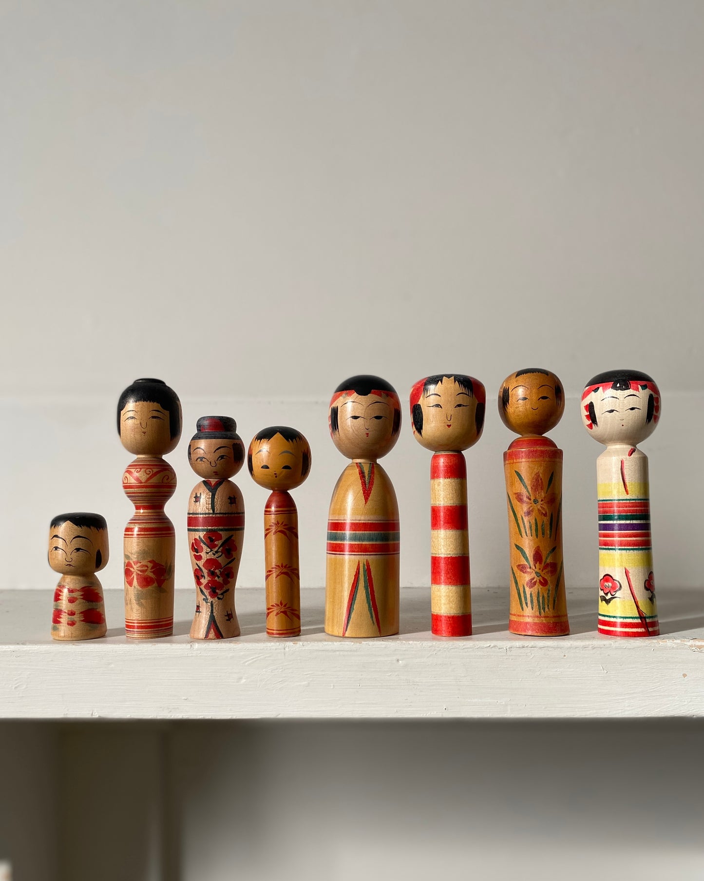vintage kokeshi doll