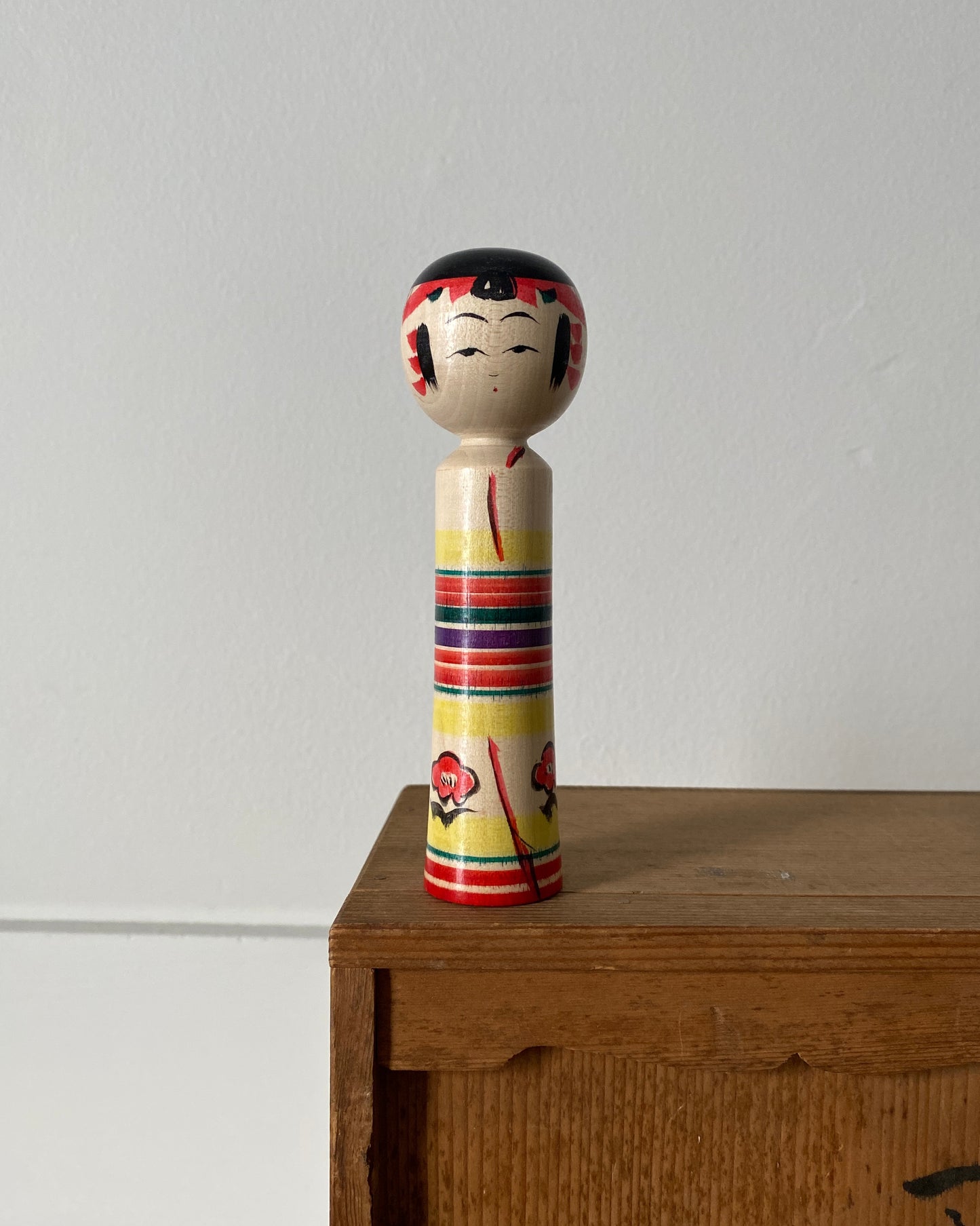 vintage kokeshi doll