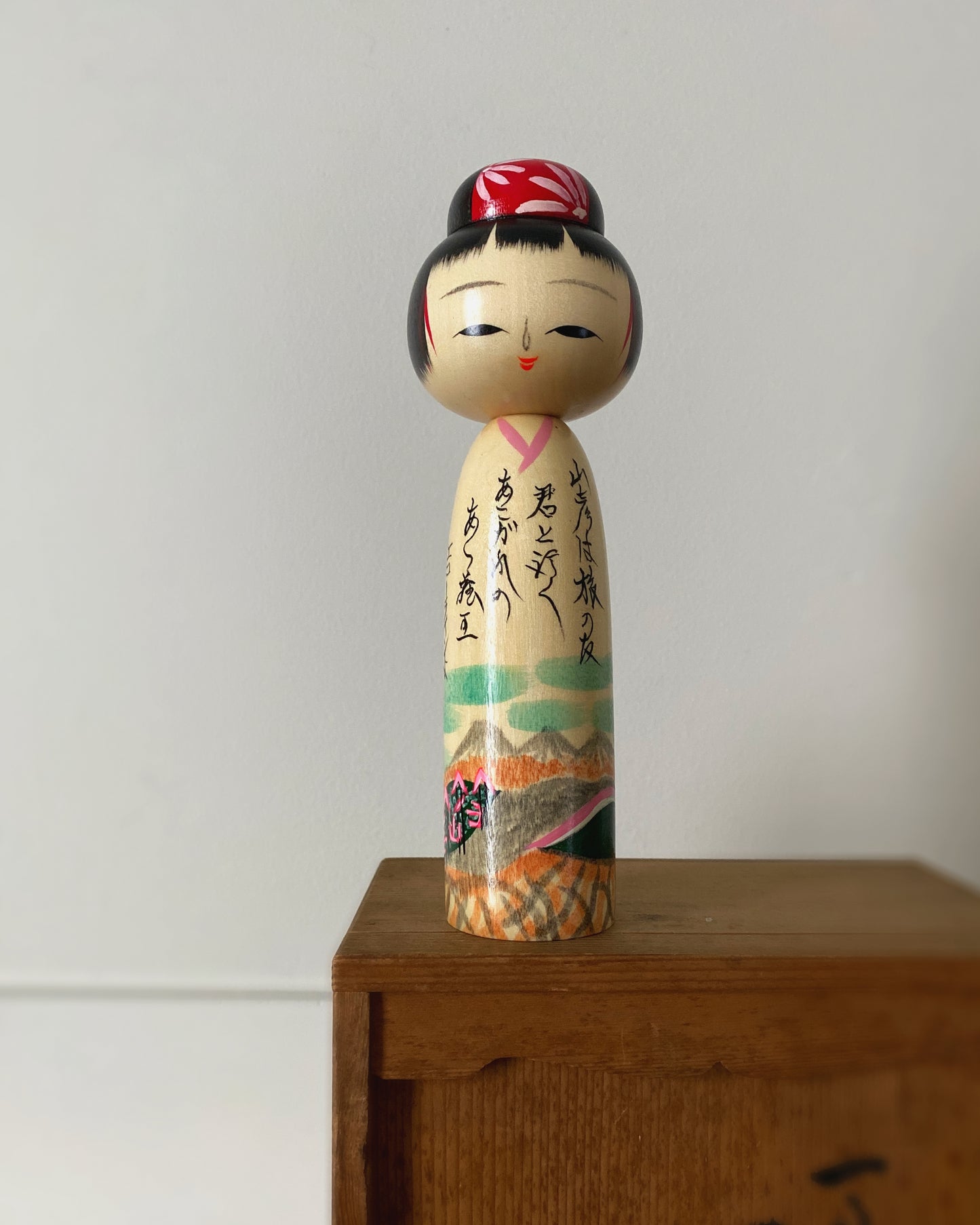 vintage kokeshi doll