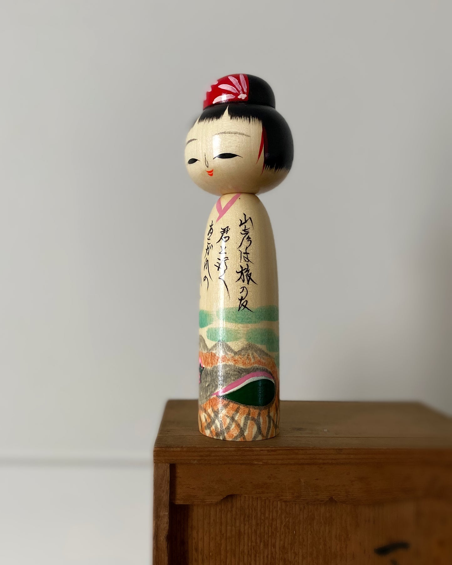 vintage kokeshi doll