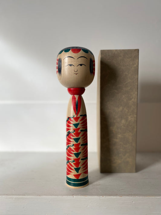 vintage kokeshi doll