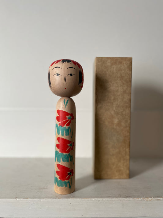 vintage kokeshi doll