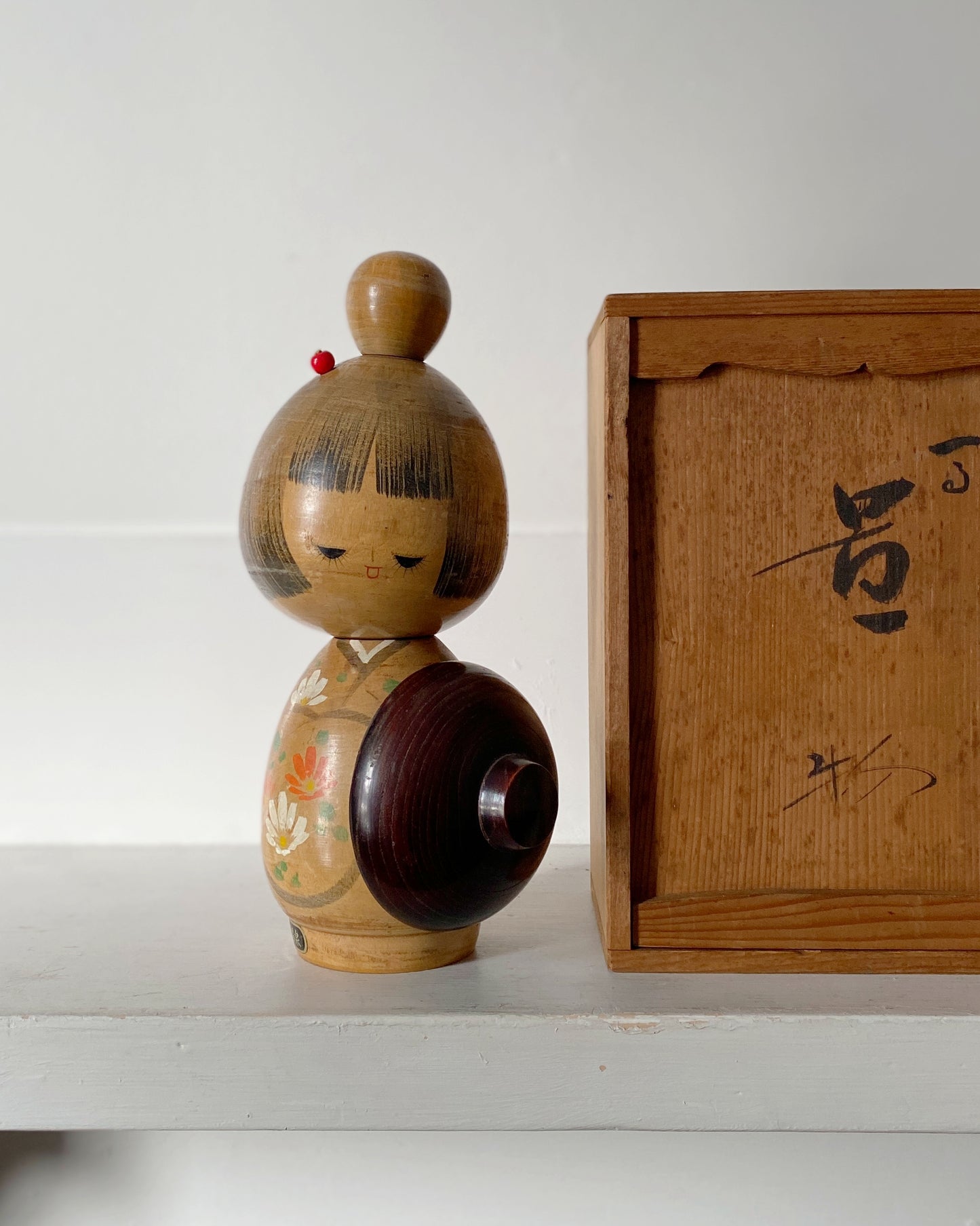vintage kokeshi doll
