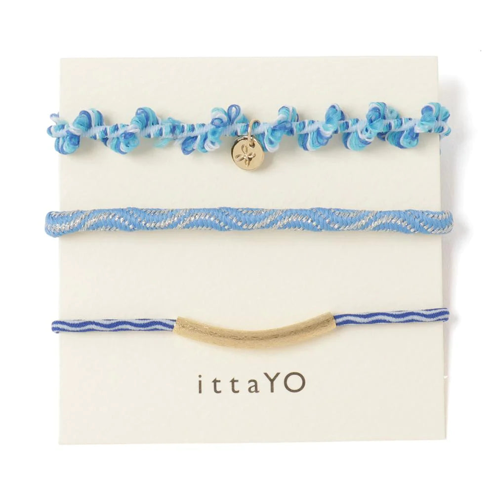 ittaYO : naruto whirl pools bracelet / hair tie set