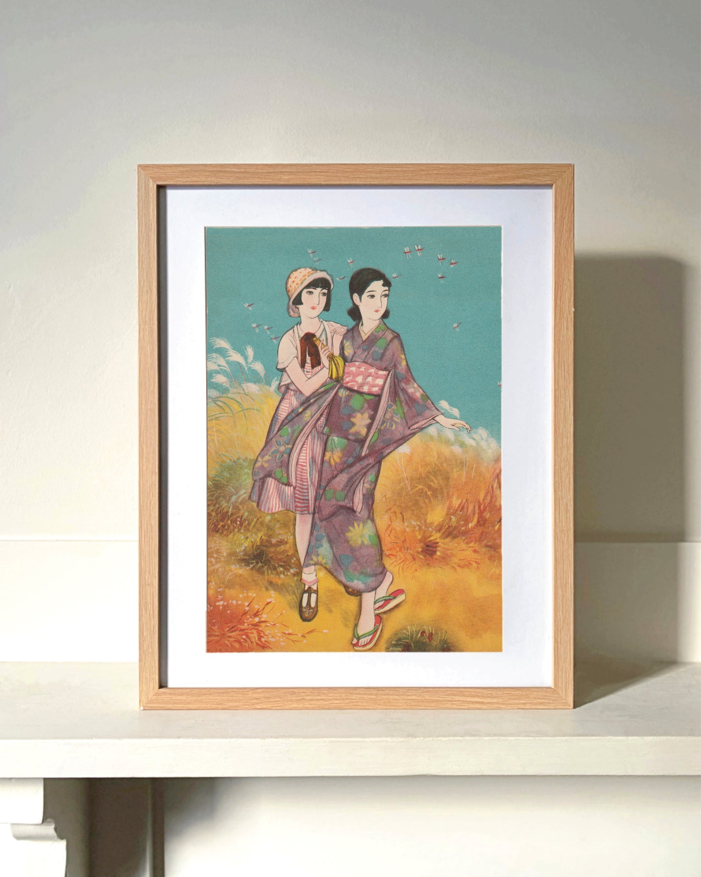 kiku print : A3 print - Natsu + Mai