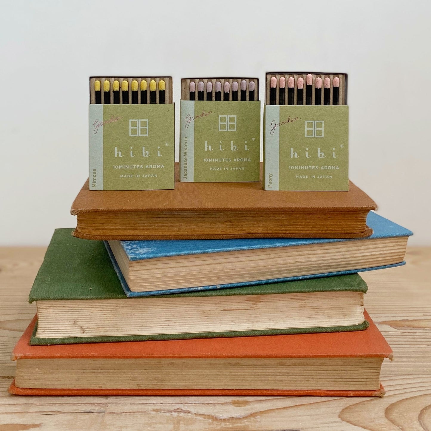 hibi 10 minute incense : garden scent small box