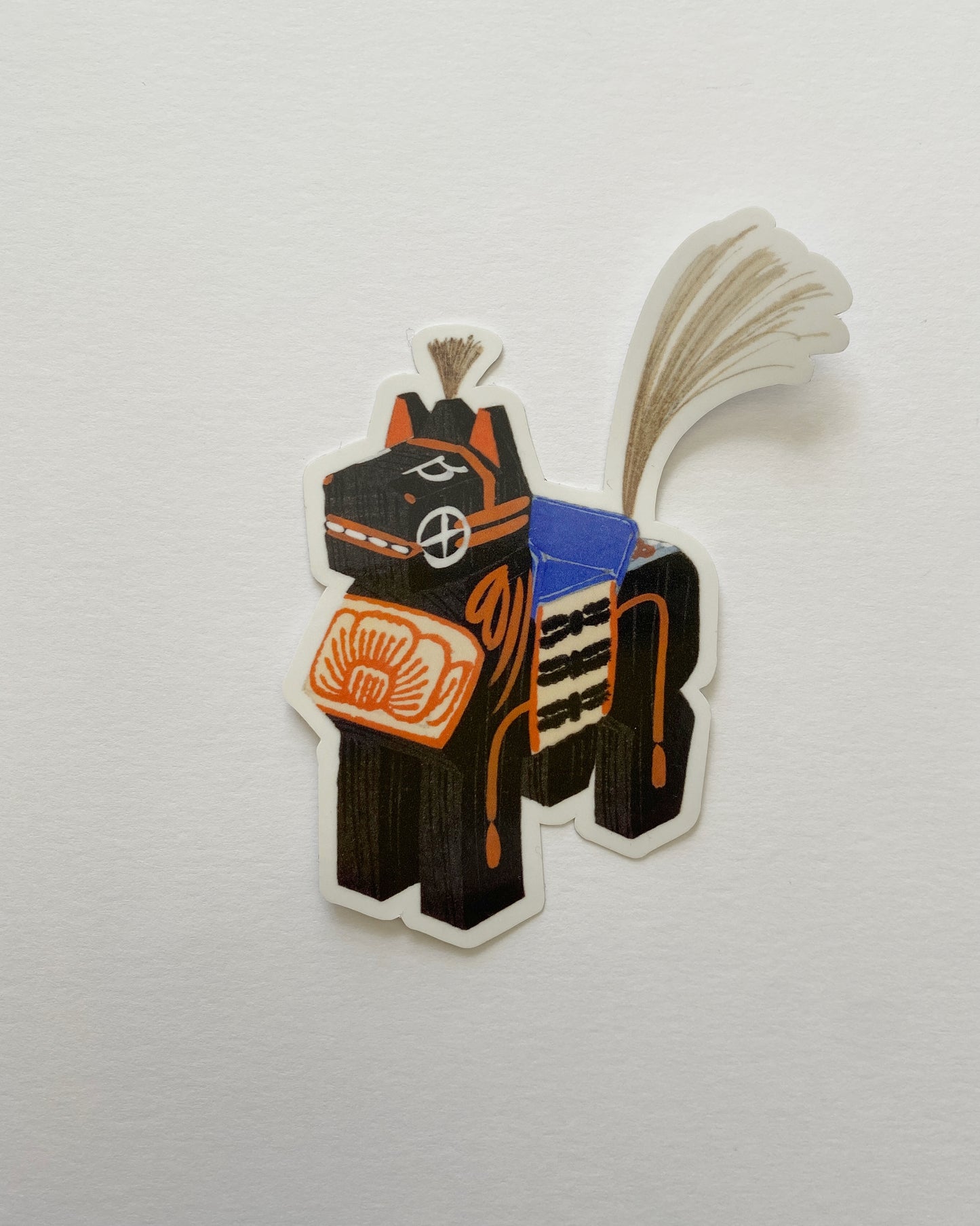 kiku print : vinyl sticker - miharu goma