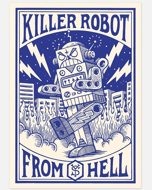 yeaaah! studio : robot print