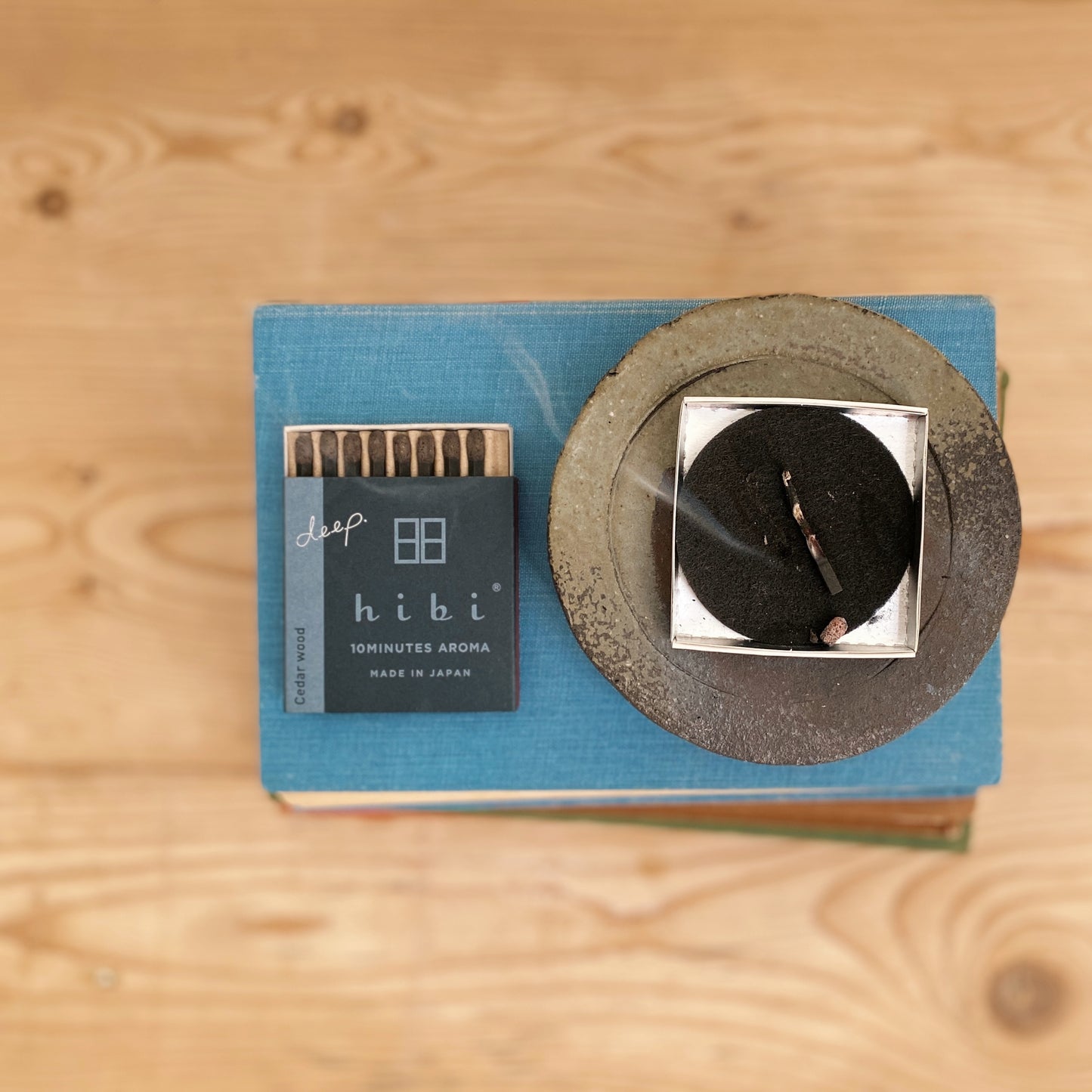 hibi 10 minute incense : hibi deep scent small box