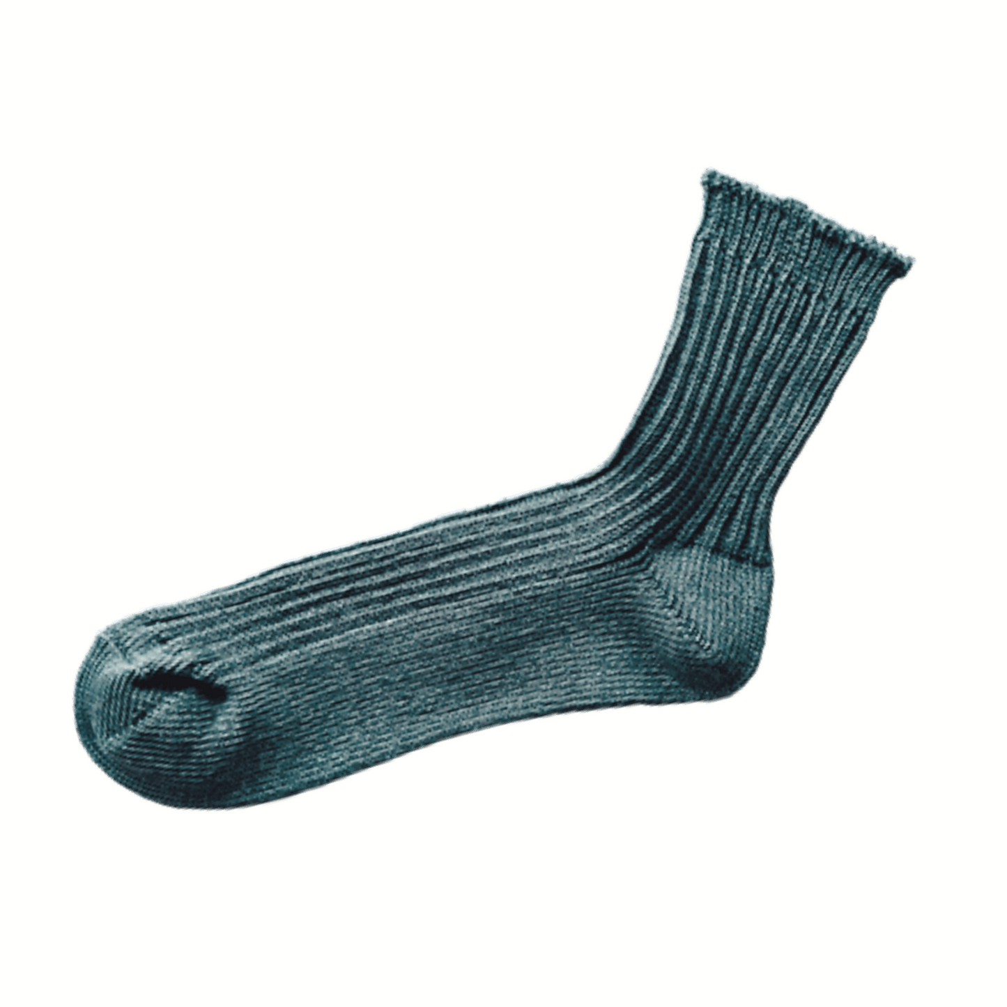 NISHIGUCHI KUTSUSHITA : praha linen ribbed sock