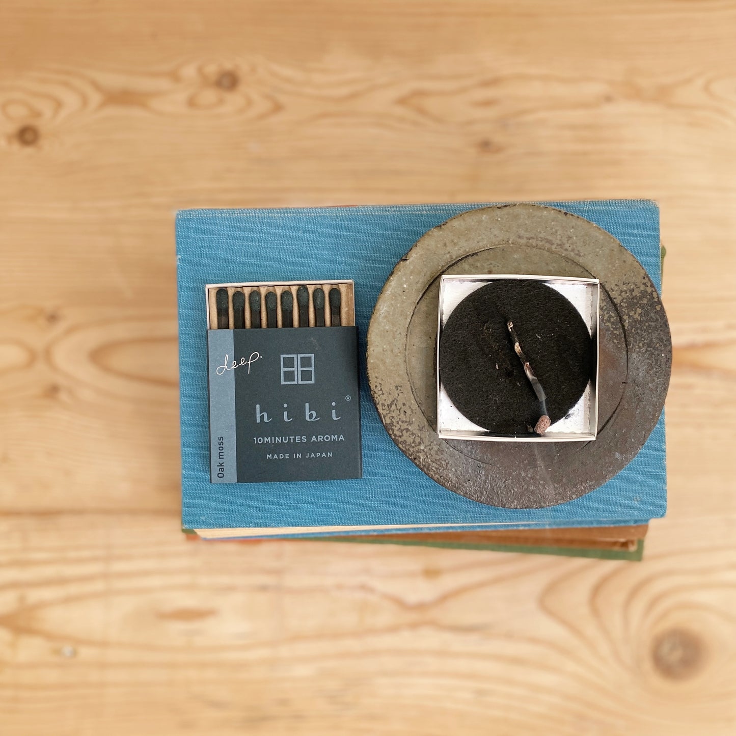 hibi 10 minute incense : hibi deep scent small box