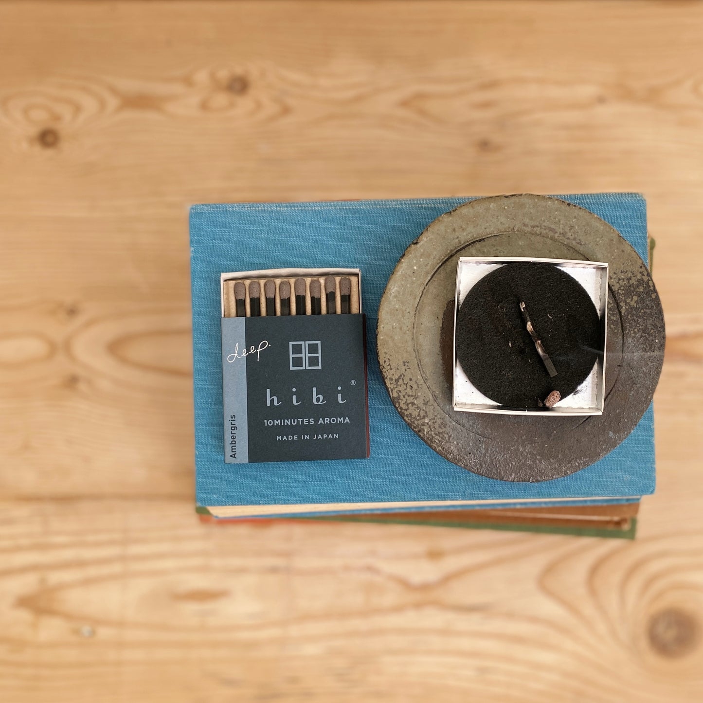 hibi 10 minute incense : hibi deep scent small box