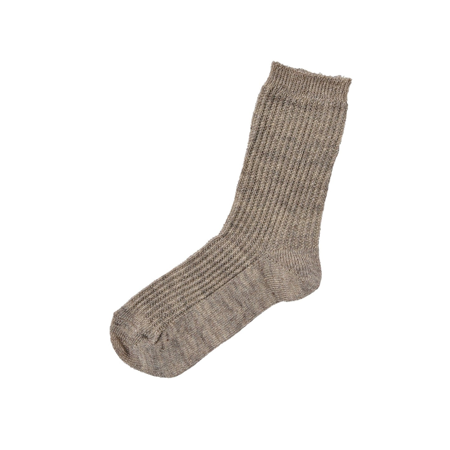 memeri : linen ribbed socks
