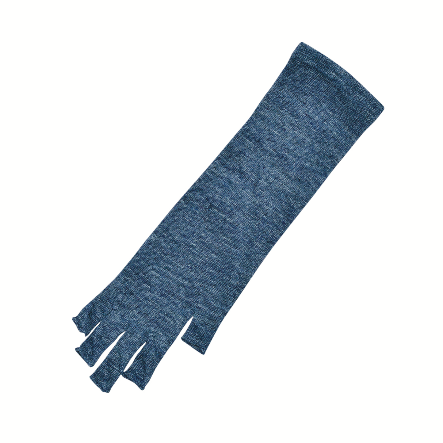 memeri : linen fingerless arm warmers short