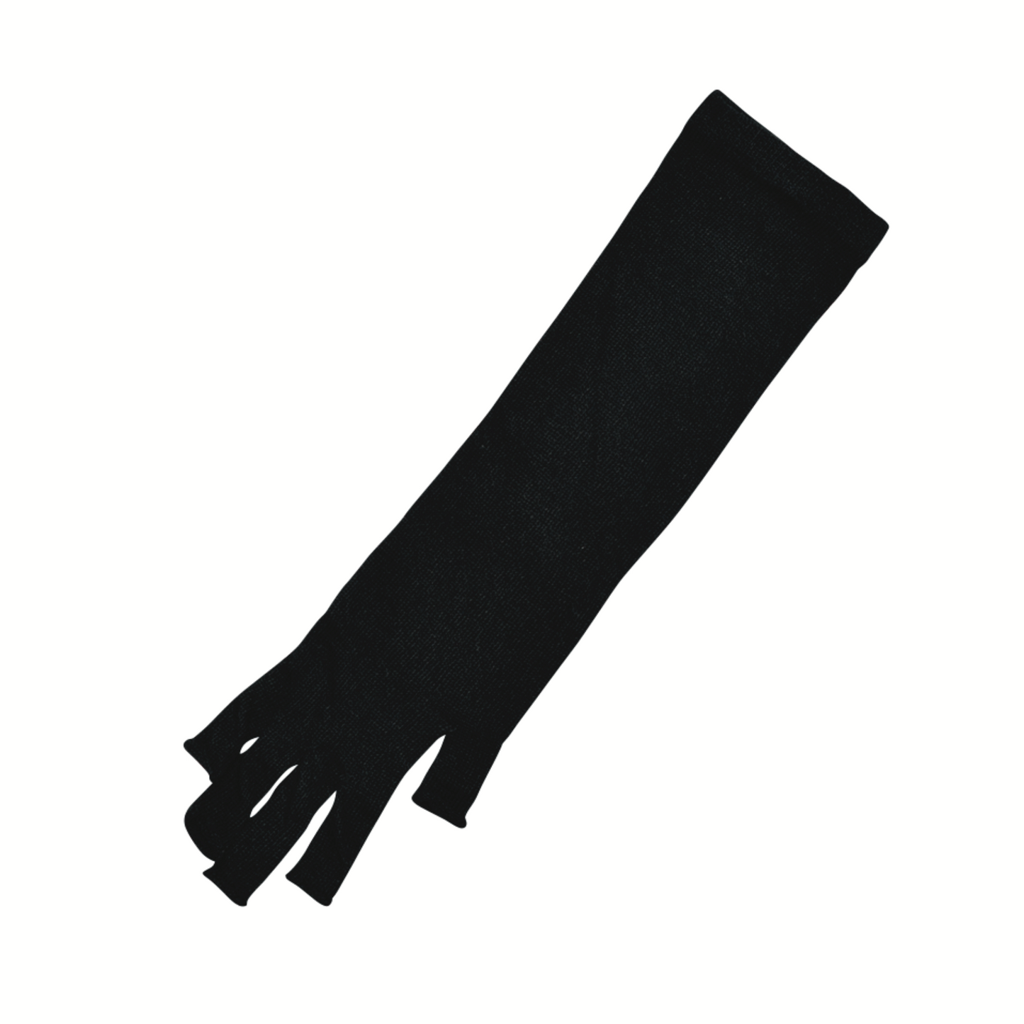 memeri : linen fingerless arm warmers short