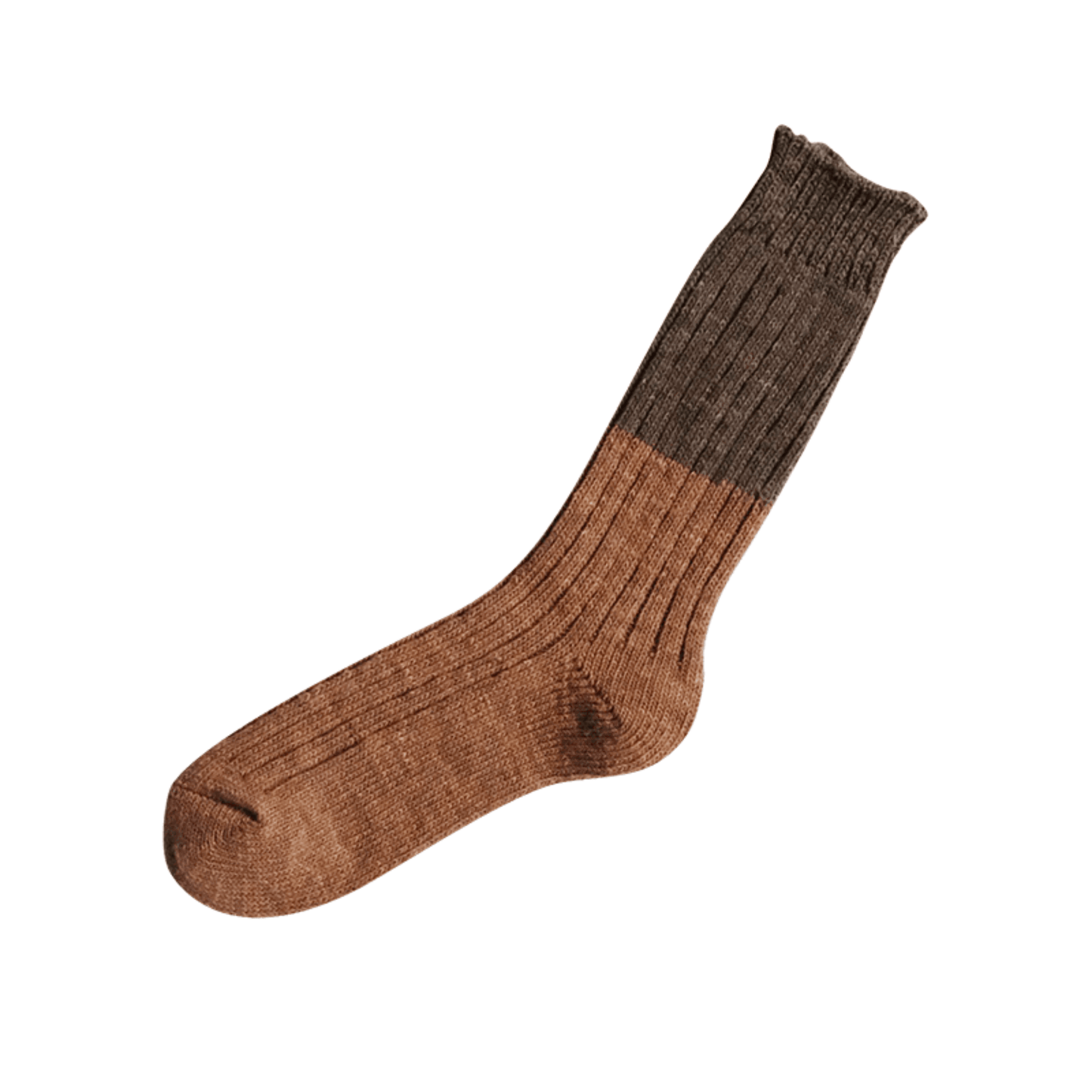 NISHIGUCHI KUTSUSHITA : boston wool cotton slab sock