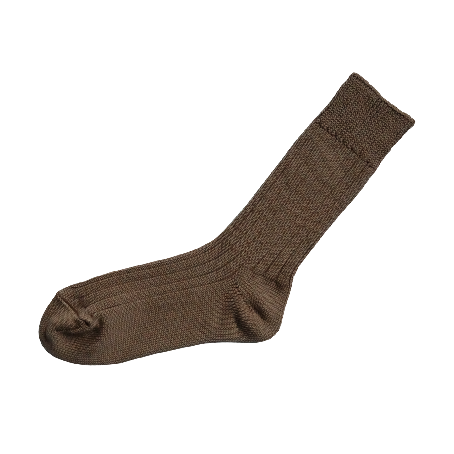 NISHIGUCHI KUTSUSHITA : praha egyptian cotton ribbed sock