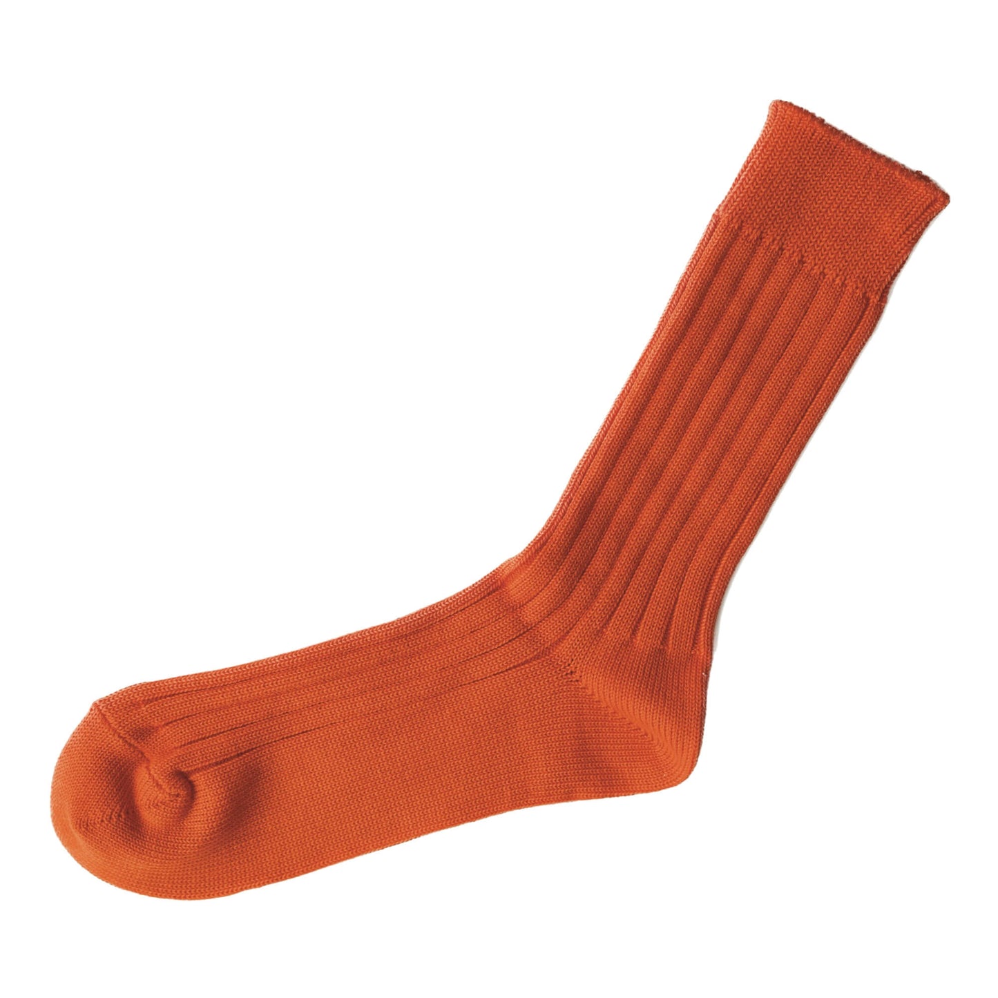 NISHIGUCHI KUTSUSHITA : praha egyptian cotton ribbed sock