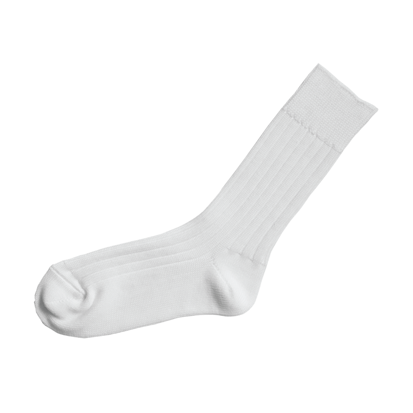 NISHIGUCHI KUTSUSHITA : praha egyptian cotton ribbed sock