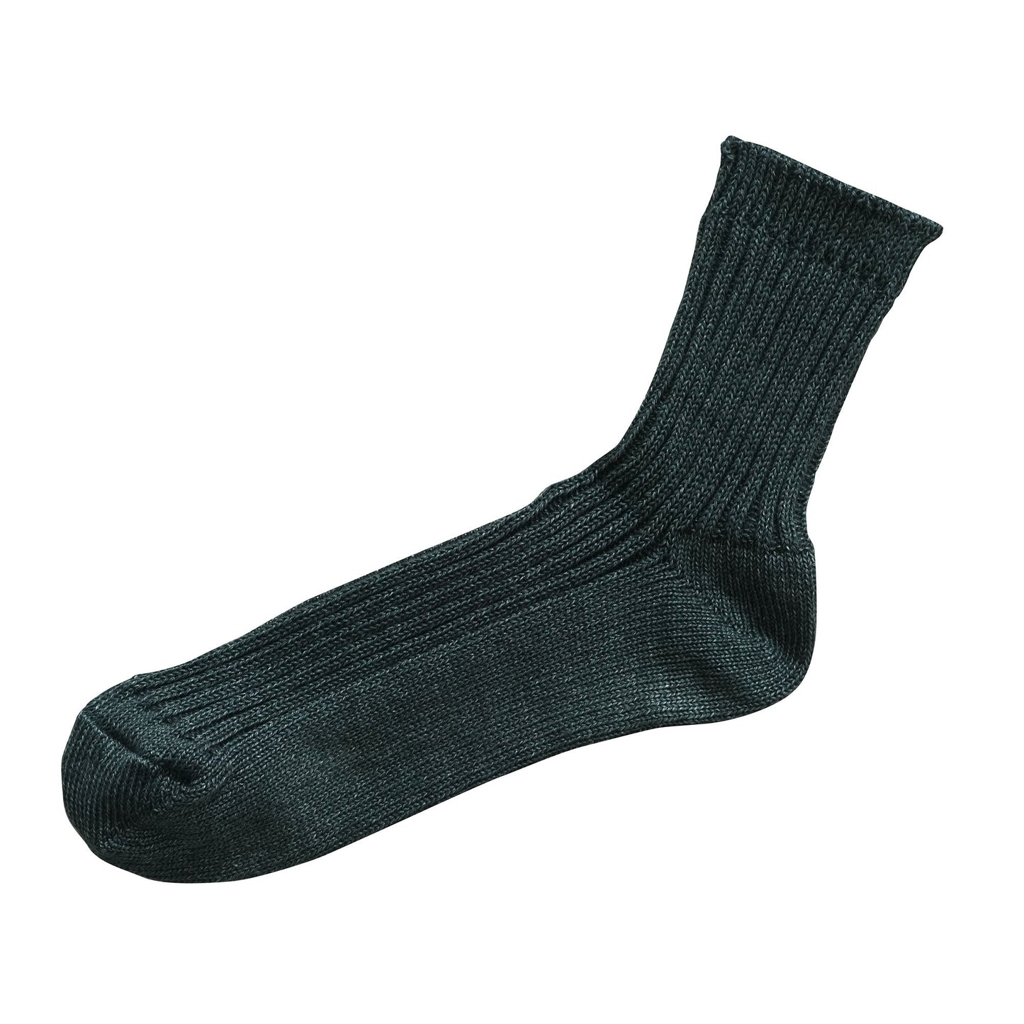 praha linen ribbed sock beach plants
