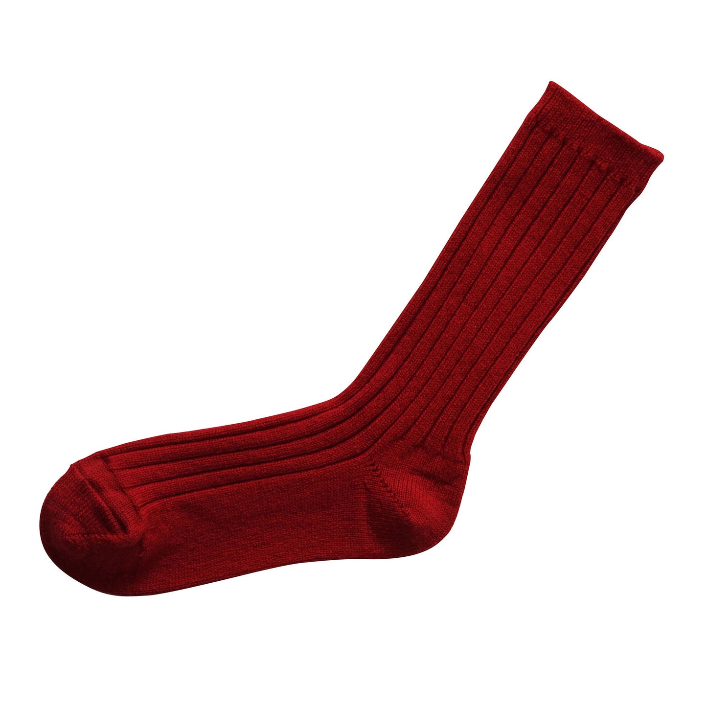 NISHIGUCHI KUTSUSHITA : praha cashmere ribbed sock