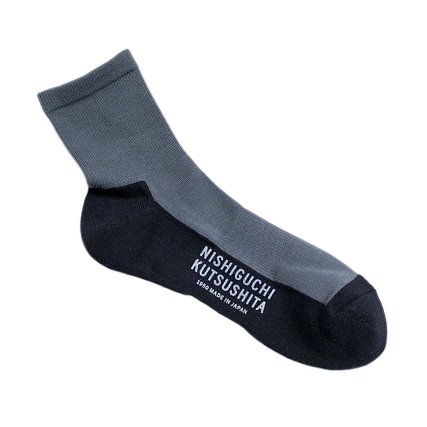 NISHIGUCHI KUTSUSHITA : cotton cashmere walk socks
