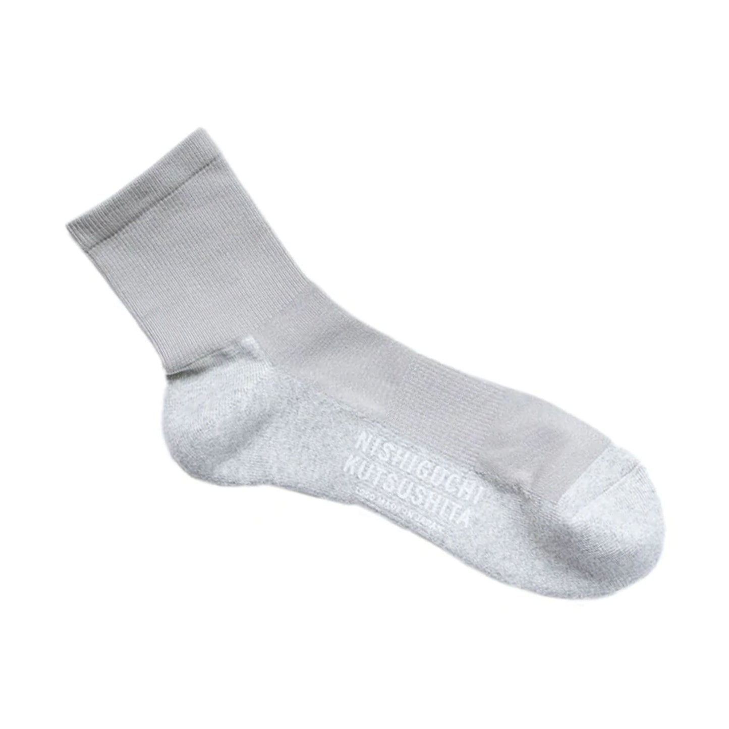 NISHIGUCHI KUTSUSHITA : cotton cashmere walk socks