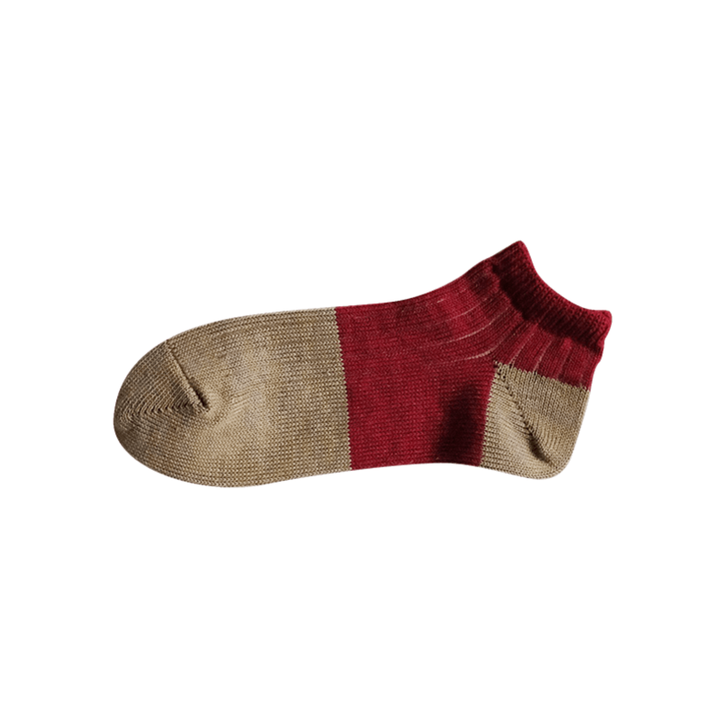 NISHIGUCHI KUTSUSHITA : boston linen cotton anklet sock