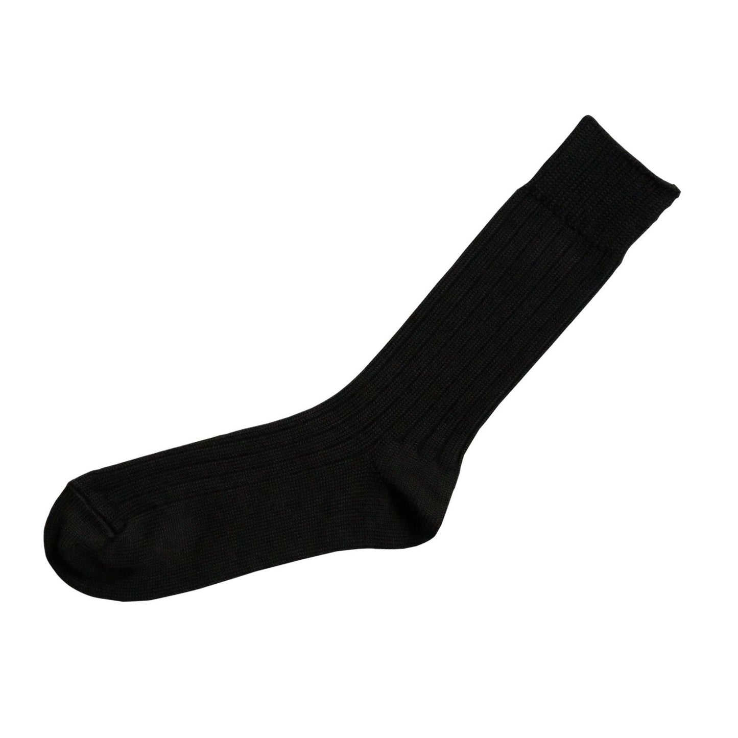 NISHIGUCHI KUTSUSHITA : praha egyptian cotton ribbed sock
