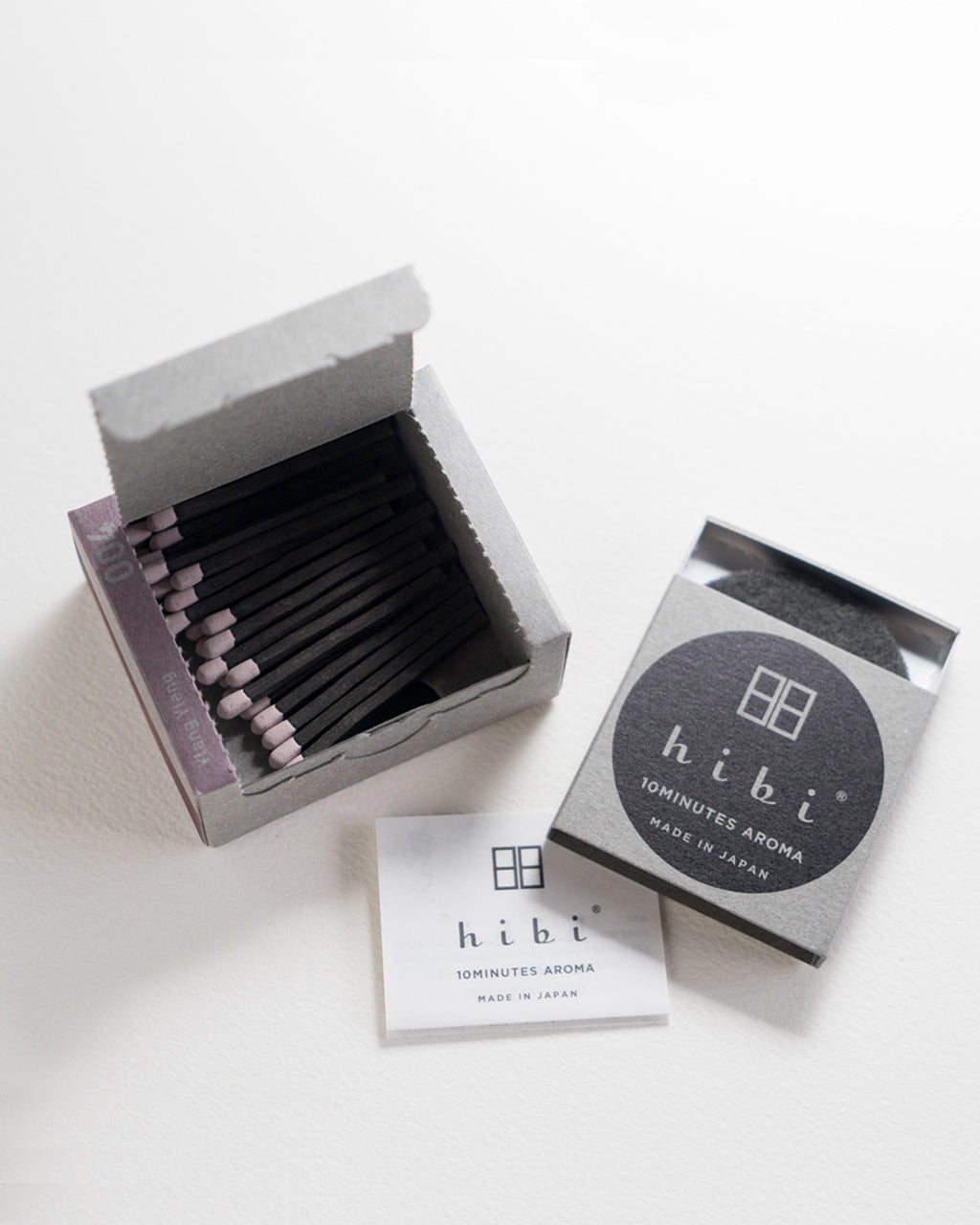 hibi 10 minute incense : modern scents