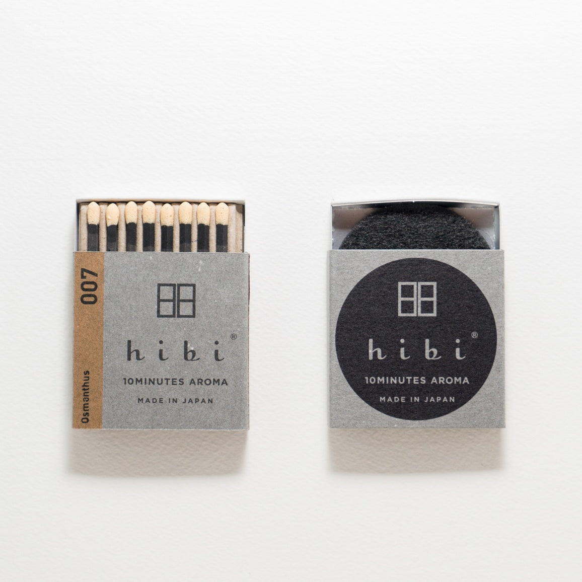 hibi 10 minute incense : modern scent small box